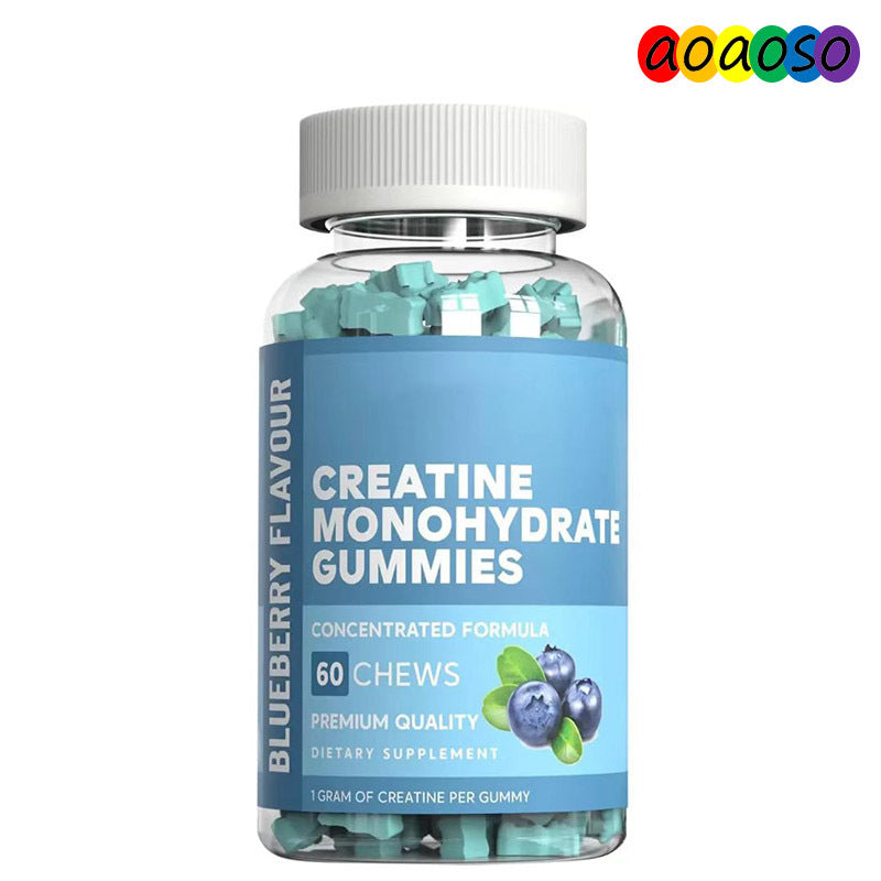 Creatine Supplement Gummies for Muscle Building