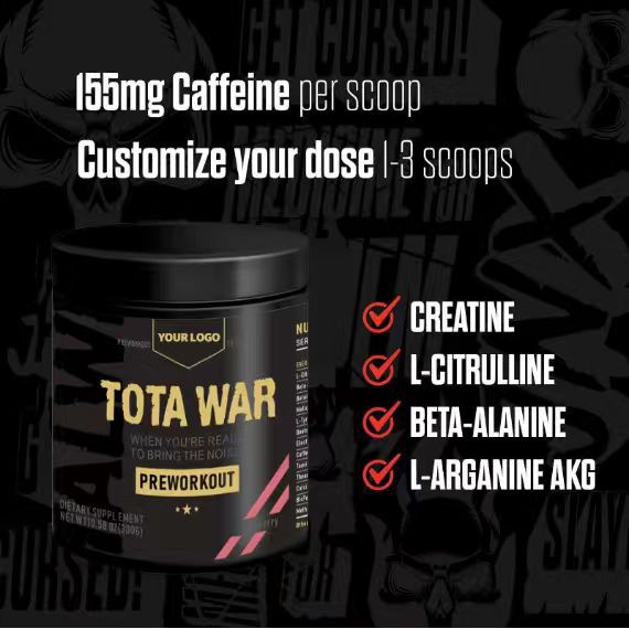 Nitrogen Pump Pre-Workout Powder for Energy Boost