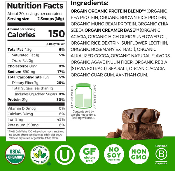 Proteína Vegana Chocolate Delicioso