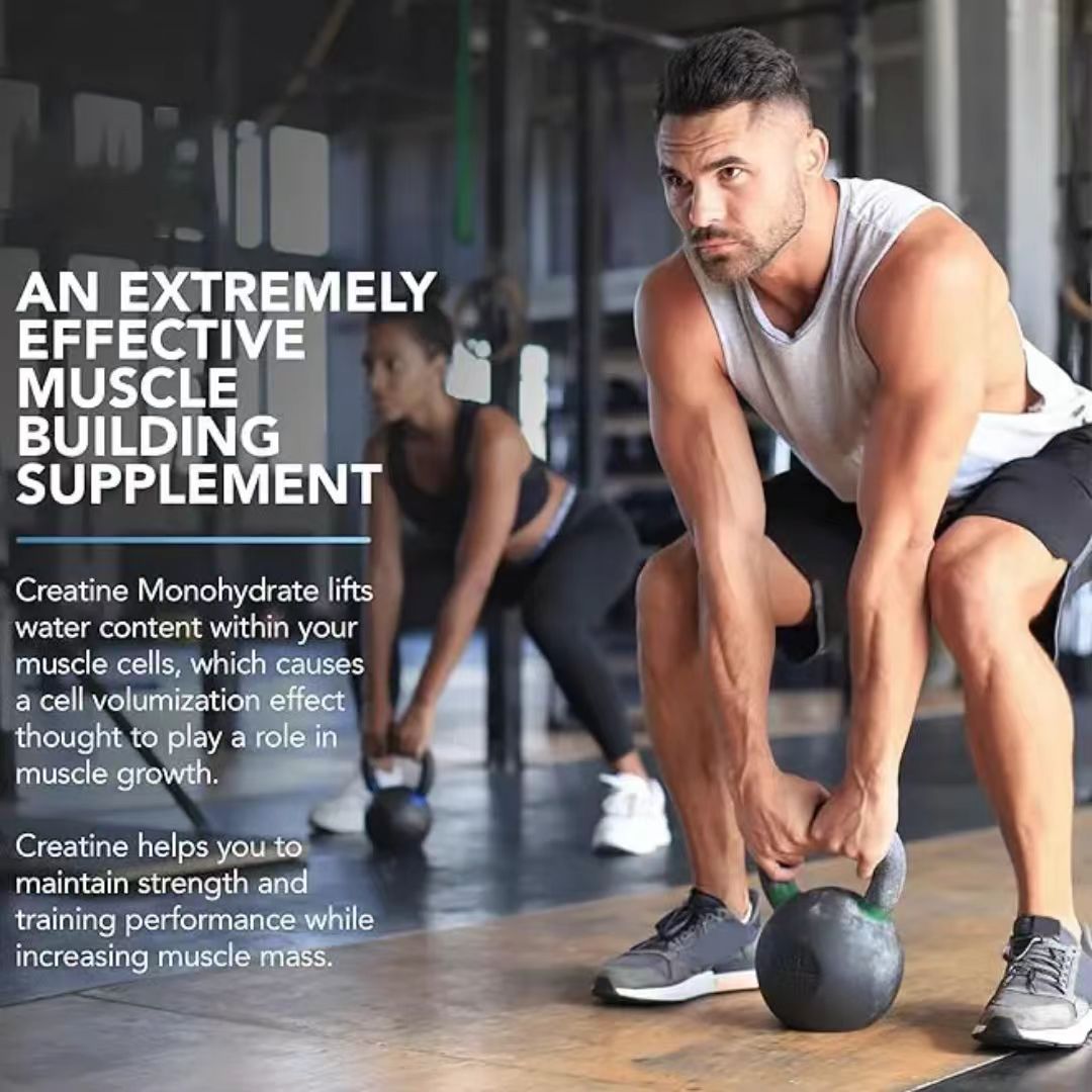 Creatine Supplement Gummies for Muscle Building