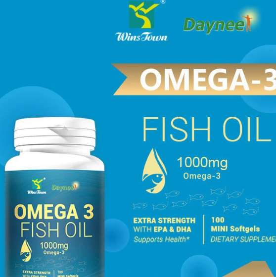 Omega 3 Fish Oil Cod Liver Oil Softgel