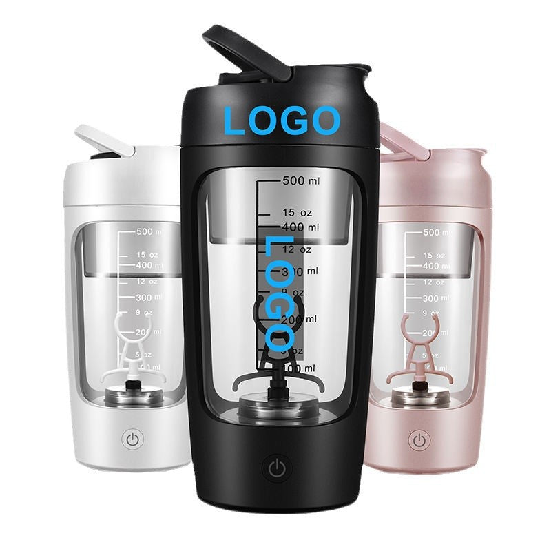 Rechargeable Electric Protein Shaker Cup with Scale